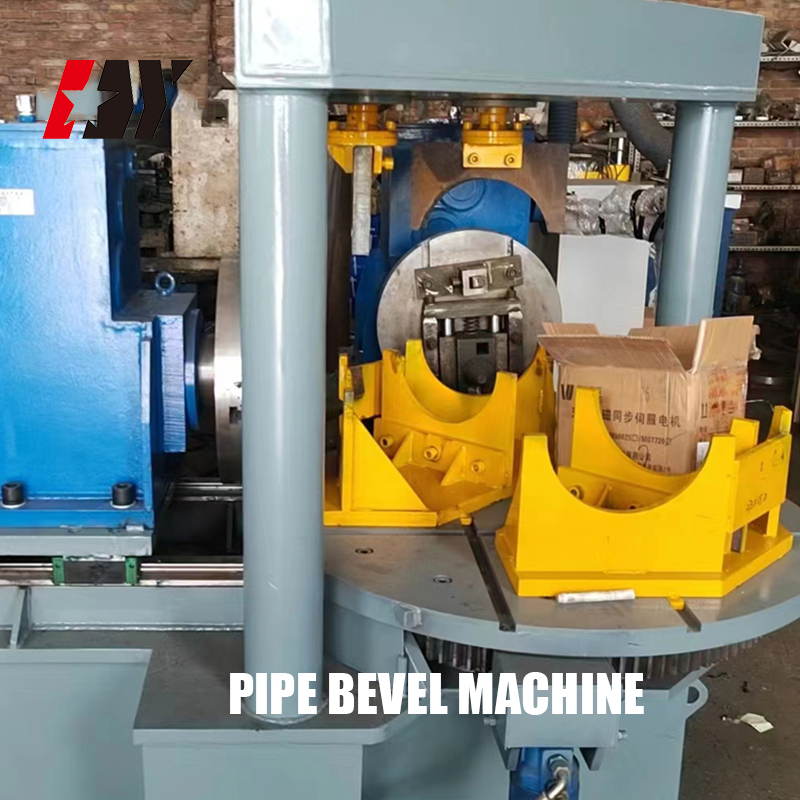 High Speed Beveling Machine Elbow Tee Reducer Chamfering Machine
